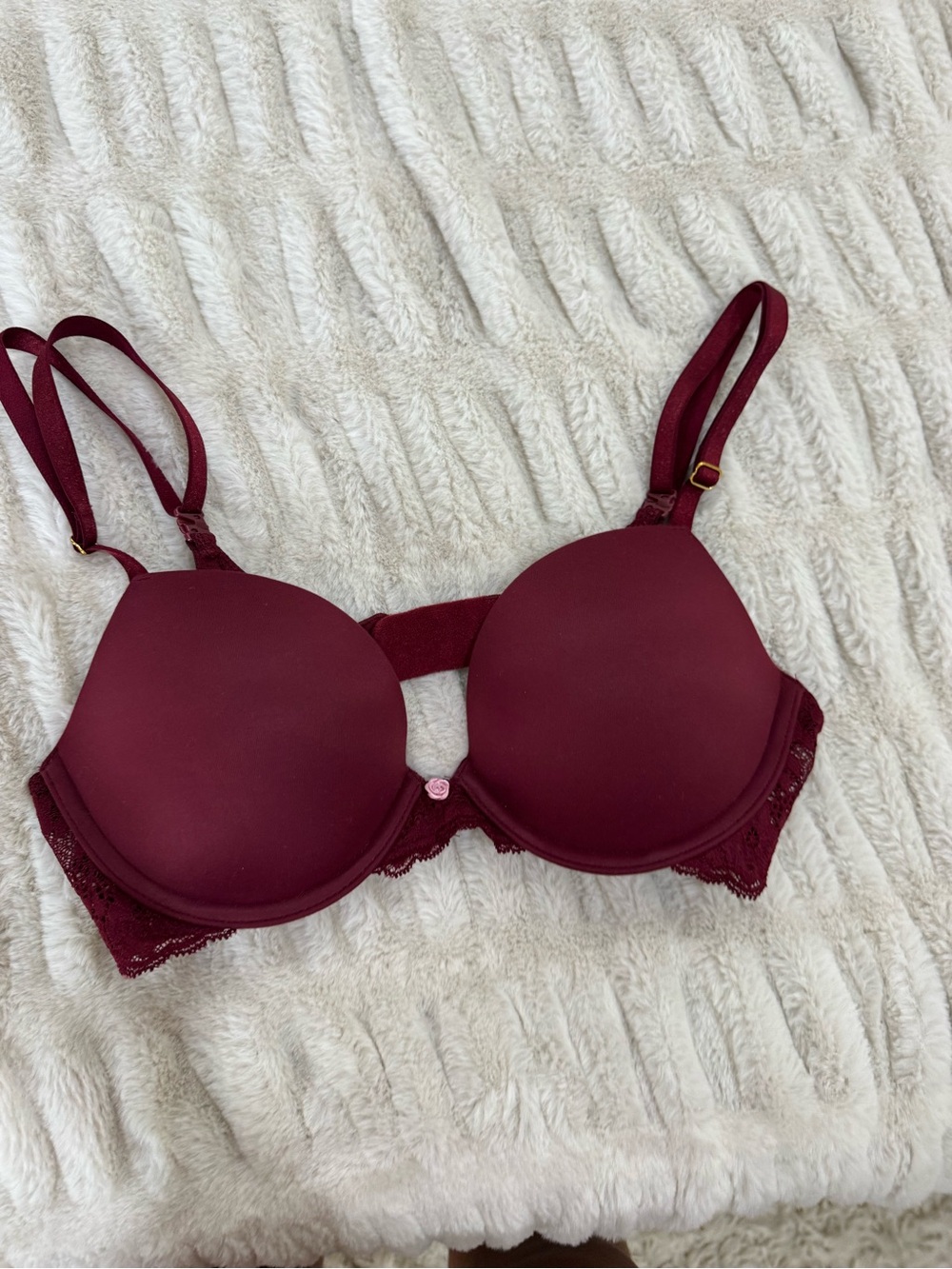 VICTORIA SECRET LOVE CLOUD LACE PUSH BRA